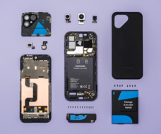 le Fairphone 5 en pièces détachées